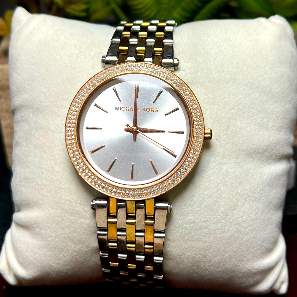 Michael Kors Rose Gold Two Tone Watch 💖✨